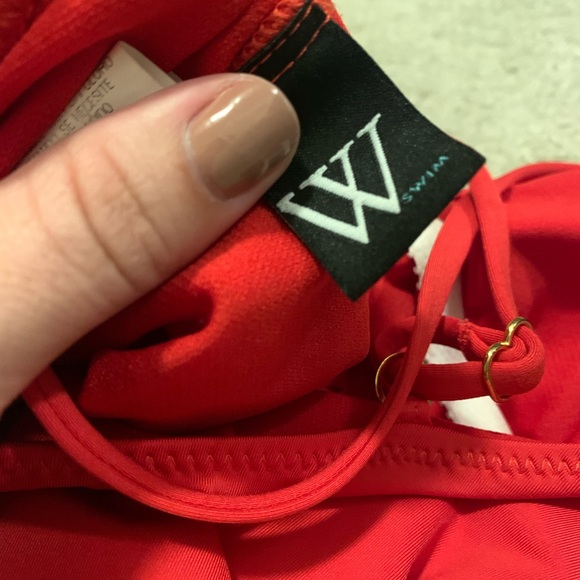 Gorgeous Red Swimsuit - Picture 4 of 8